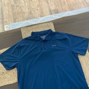 6 Under Armour Polos SIZE XL